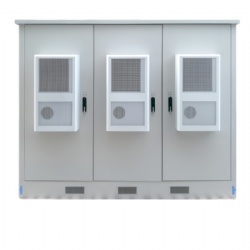 Three compartments IP55 Waterproof Faness Outdoor battery cabinets FA10F16