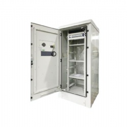 Outdoor battery cabinets